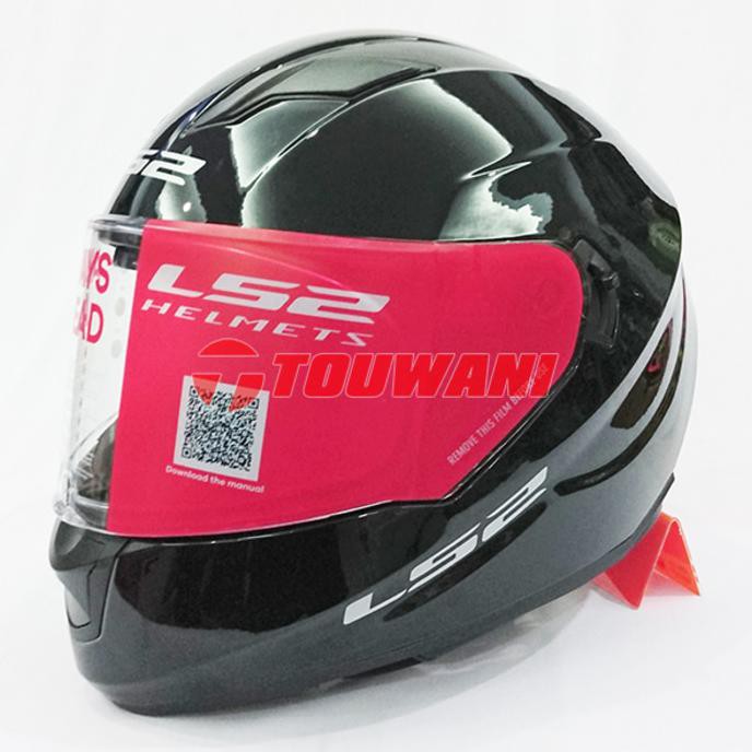 Helm LS2 FF320 Solid Black