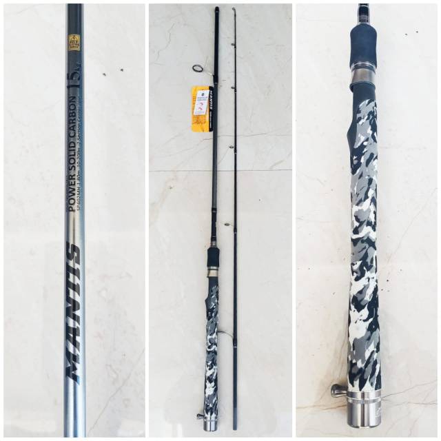 JORAN PANCING DAIDO MANTIS 602 SOLID CARBON 10 - 20 LB...FUJI