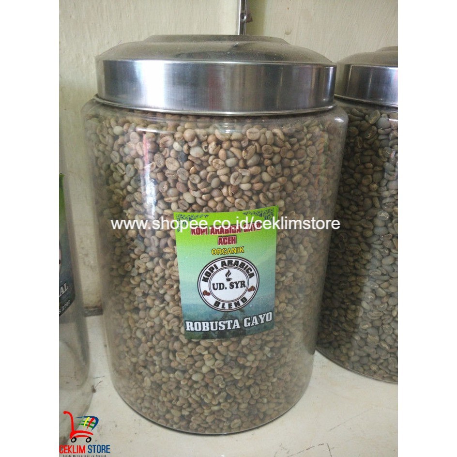 

Biji Kopi Robusta Gayo(Green Bean) 1Kg