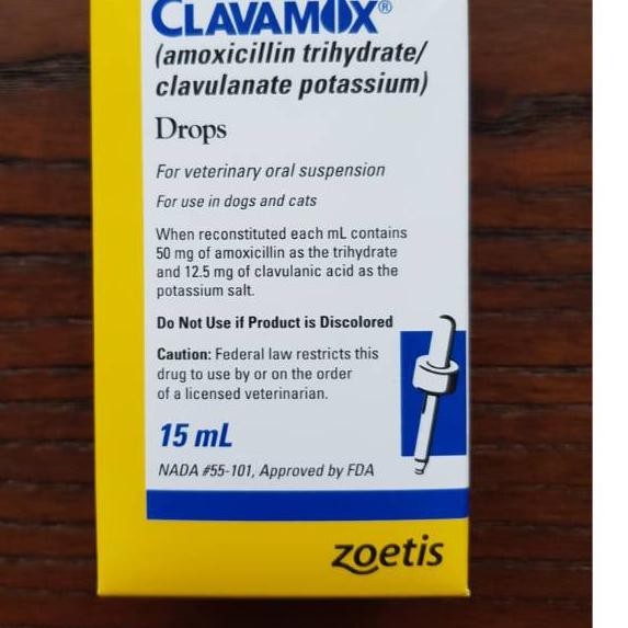 Big Sale Clavamox Drops Obat Untuk Anjing Dan Kucing Sn3 Shopee Indonesia