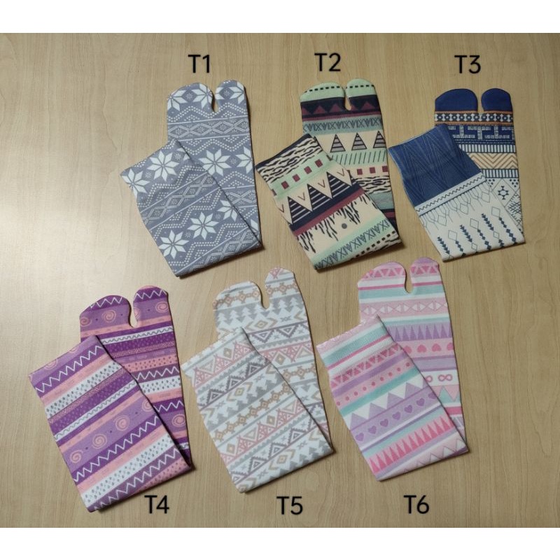 Kaos Kaki Printing Muslimah Premium Jempol