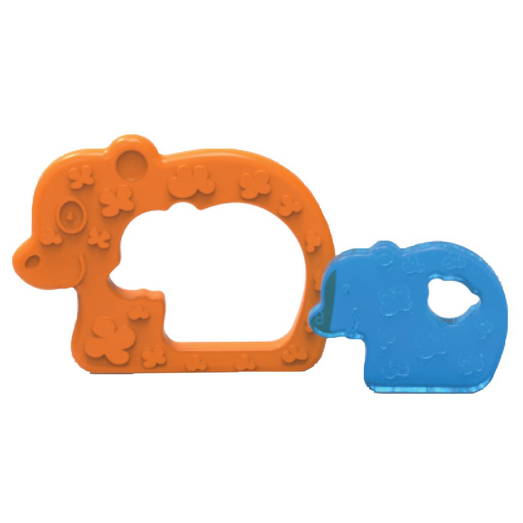 Baby Safe Puzzle Teether 2in1 TT008 Gigitan Bayi