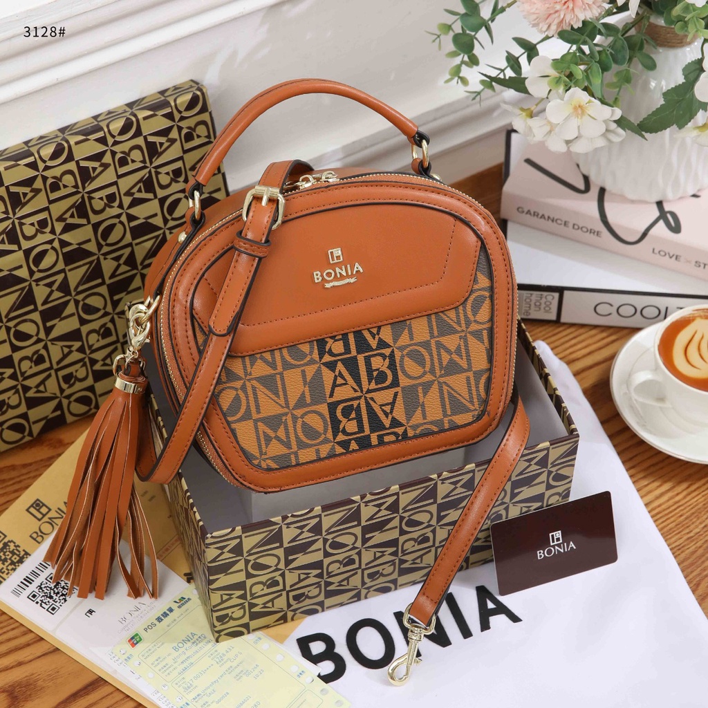 Sonia Monogram HandBag Sling Bag 3128