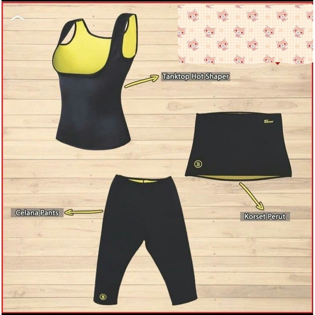PAKET KOMPLIT HOT SHAPERS ORIGINAL ASLI