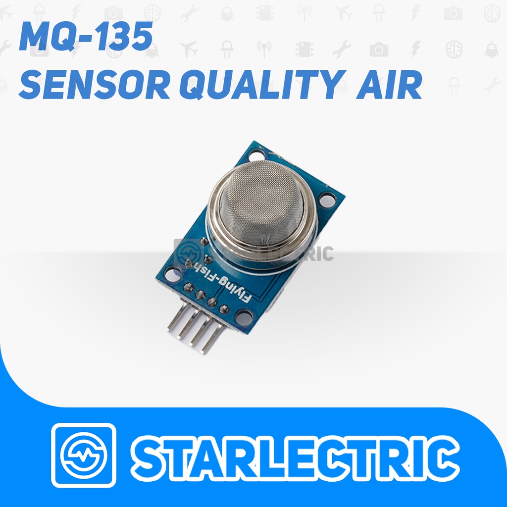 MQ 135 MQ-135 Sensor Gas Kualitas Udara Air Quality MQ135