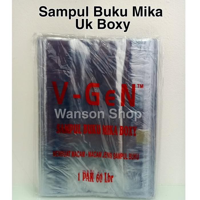 

Sampul Buku Boxy / Sampul Mika / Plastik