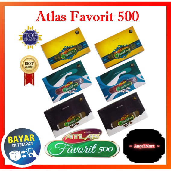 Sarung Atlas Favorit 500 / Sarung / Sarung Atlas / Sarung Tenun Atlas