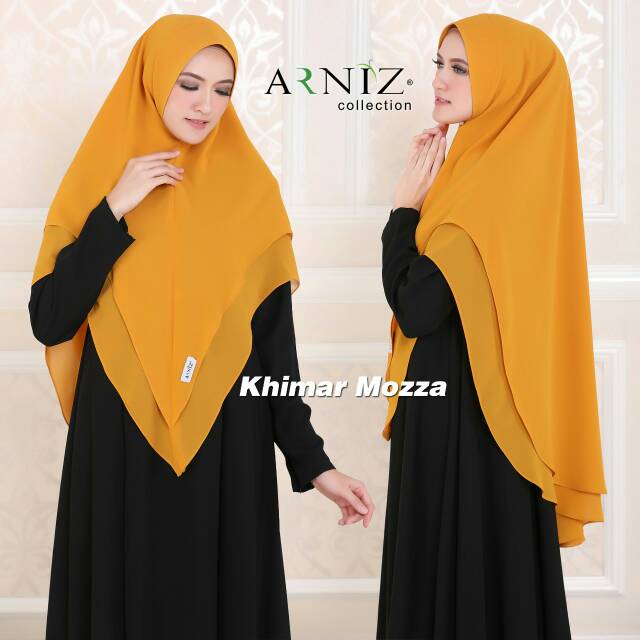 KHIMAR MOZZA BY ARNIZ ORI BRANDED NO KW