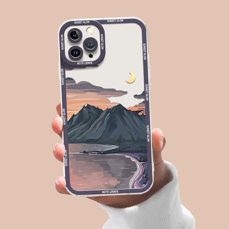 Soft Case Silikon TPU Transparan Shockproof Cover IPhone 14 13 12 11 Pro XS Max XR X 8 7 6 6s Plus