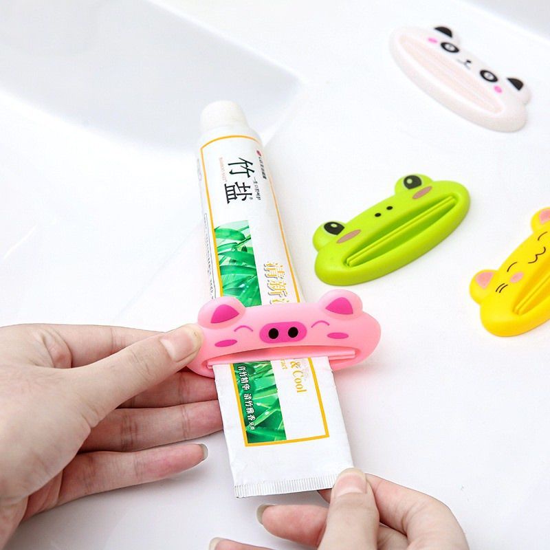 Penjepit Pasta Gigi Karakter Lucu Dispenser Pencetan Odol Dispenser Odol Kartun Penjepit Pasta Gigi Karakter penjepit odol dispenser odol Alat Penjepit Odol Pasta Gigi Krim Tube Model Mulut Animal