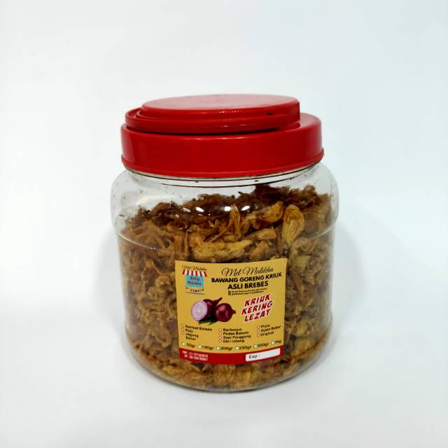 

Bawang Goreng Brebes Toples Kualitas Super 250gr