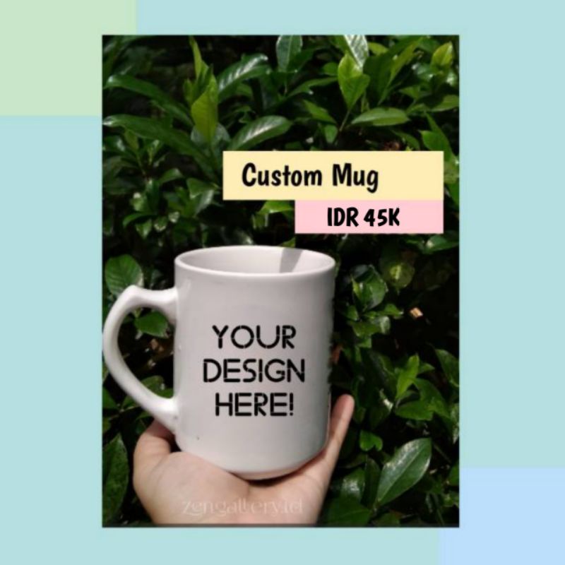 Custom Mug | Custom Mug Murah | Mug Custom Murah