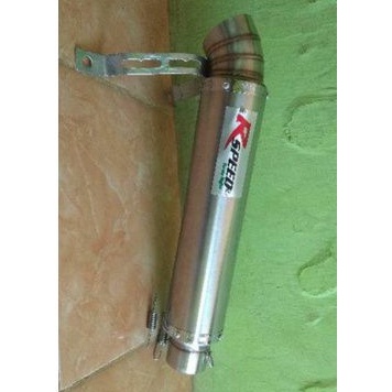 Silincer Knalpot Rspeed Corong Keong DM 50 Only Panjang 30 Stainlis