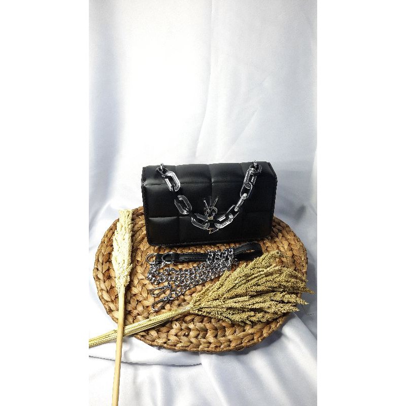 TAS IMPORT DD YSL RANTAI FREE TALI PANJANG