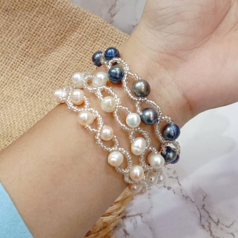 Gelang Mutiara Air Tawar Manik