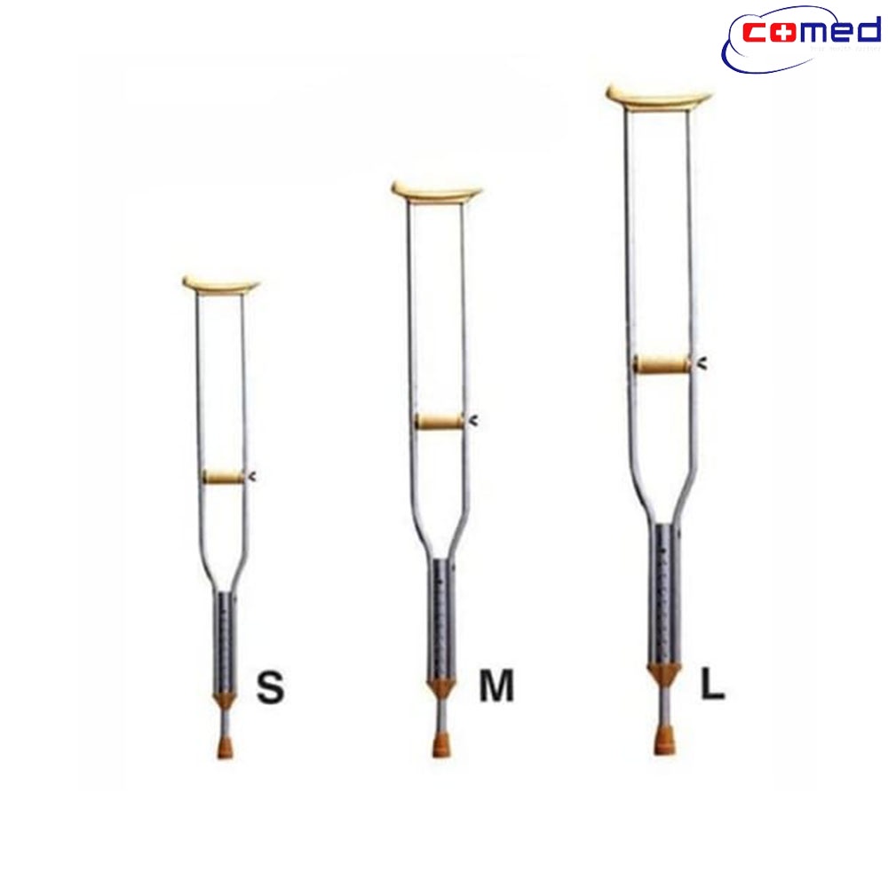 (Original) Tongkat Ketiak - Tongkat Bantu Jalan - Satuan 1 Pcs- Tongkat Ketiak Alat Bantu Jalan /