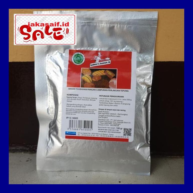

Jak5D0Yh Satuan Bakers Bonus A Bread Improver 100 Gram D50Jaks