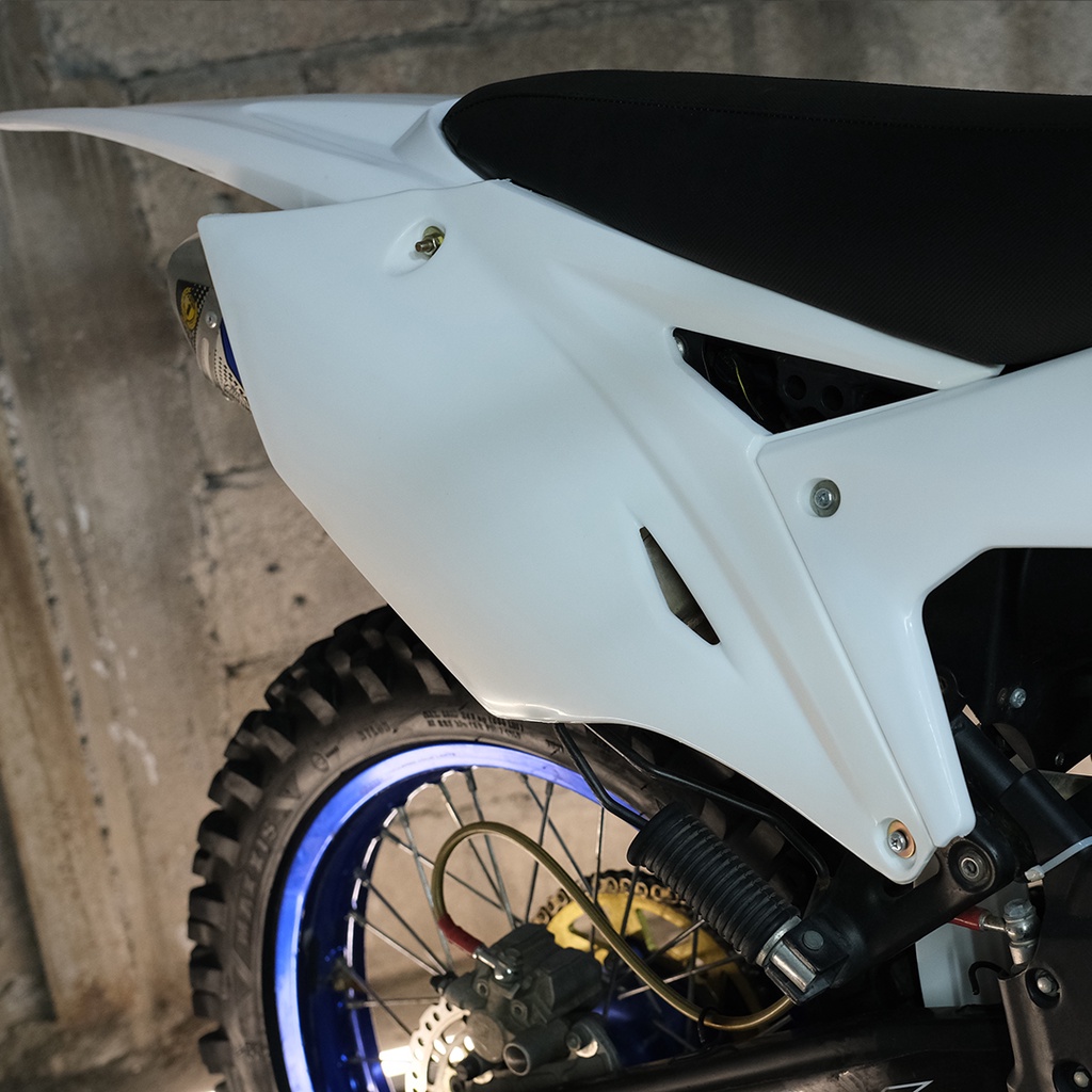 Side Panel Tutup Body Samping Belakang HRV KXF 250/450 2019 PNP KLX 150 Bigfoot HITAM HIJAU PUTIH