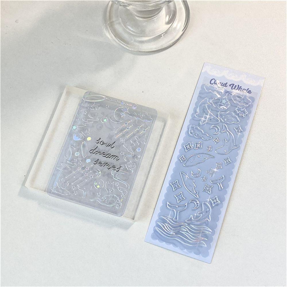 Suyo Stiker Stempel Motif Kupu-Kupu / Idol / Dreamland / Kupu-Kupu Bahan PET Untuk Dekorasi Jurnal