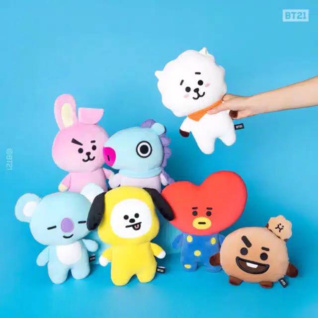 Official bt21 plush doll