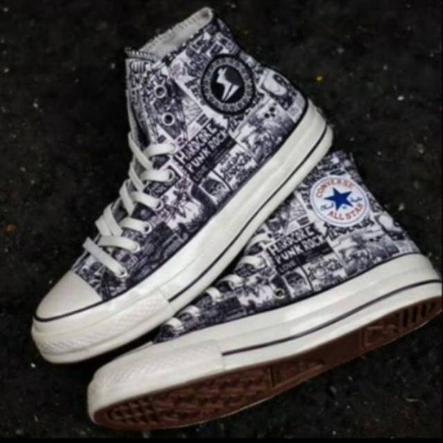 TERMURAH!!! Converse CDG PLAY 70s Suicidal Tendencies