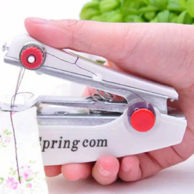 Mesin Jahit Mini - mesin jahit tangan - Mini Handheld Sewing Machine