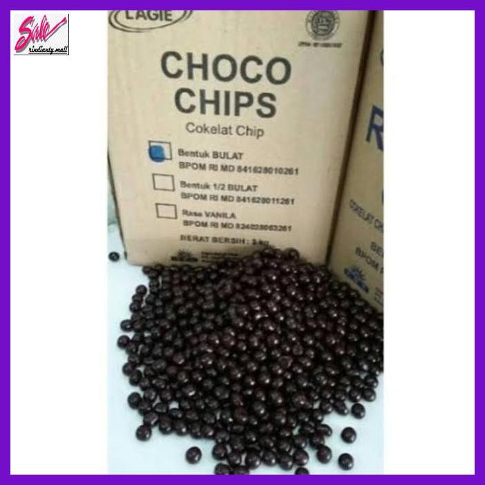 

RETLEMCOKLAT- LAGIE CHOCOLATE / CHOCO / COKLAT CHIP BULAT REPACK 100 GR / GRAM -ASLII.