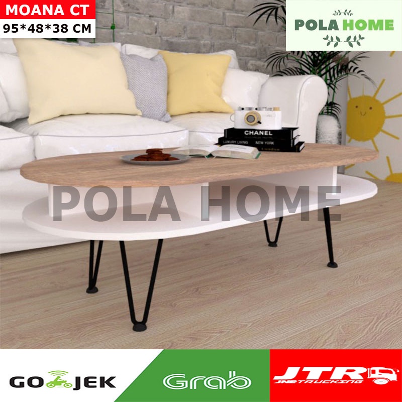 Pola RC Dachi Moana Coffee Table Meja Tamu Multifungs