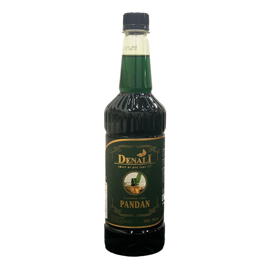 

DENALI PANDAN SYRUP 750ML, CAMPURAN MINUMAN KAFE PREMIUM DLL