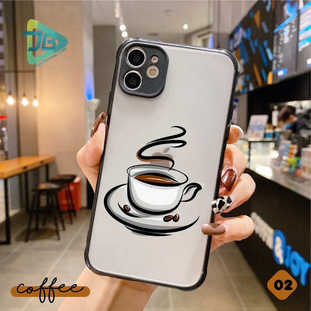 SOFTCASE CHOICE COFFEE OPPO VIVO SAMSUNG XIAOMI REALME IPHONE ALL TYPE JB2374