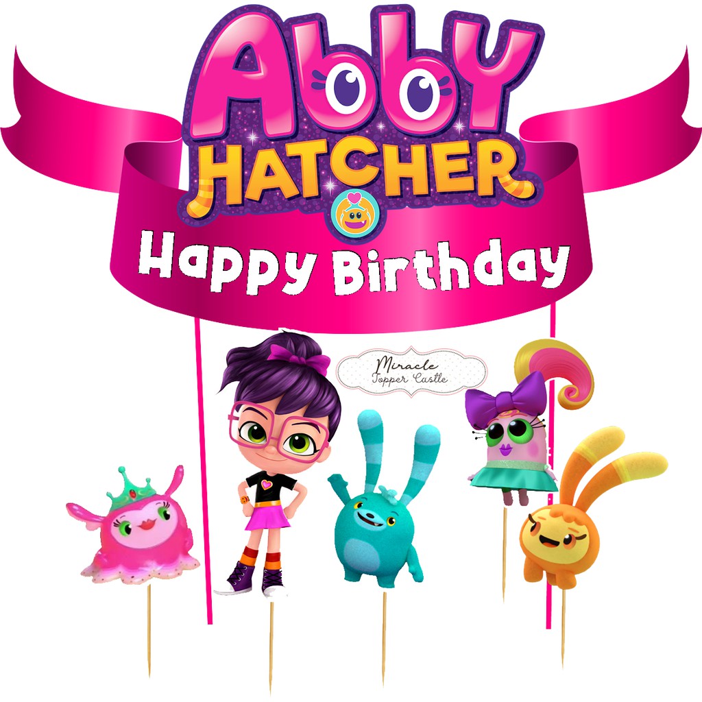 ABBY HATCHER CAKE TOPPER | Shopee Indonesia