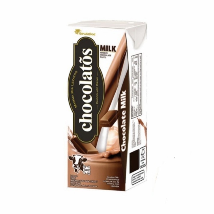 SUSU COKLAT CHOCOLATOS DRINK CHOCOLATE MILK 190ML