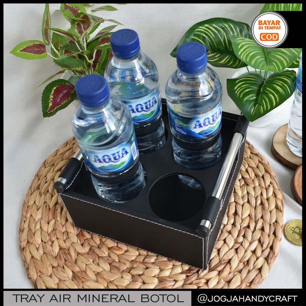 Isi 4 Lubang - Tray / Tatakan / Nampan / Baki Tempat Aqua Botol 600 ml