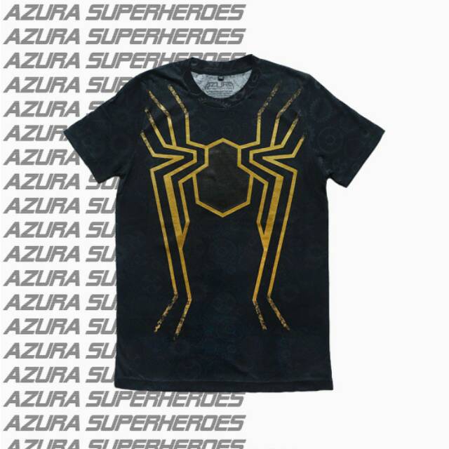 Kaos Superhero Spiderman Azura Anak Motif