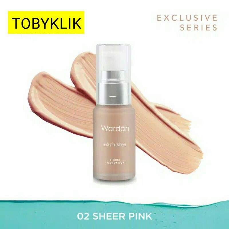 Wardah Exclusive Liquid Foundation 20 ml