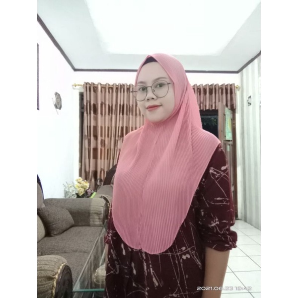 bergo plisket/instan plisket