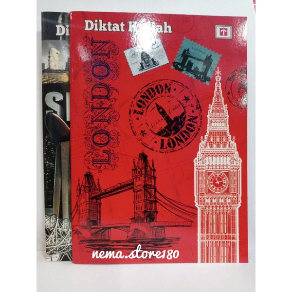 

BUKU TULIS DIKTAT KULIAH BERGARIS UKURAN A4 TIARA CAMPUS DAN KIKY