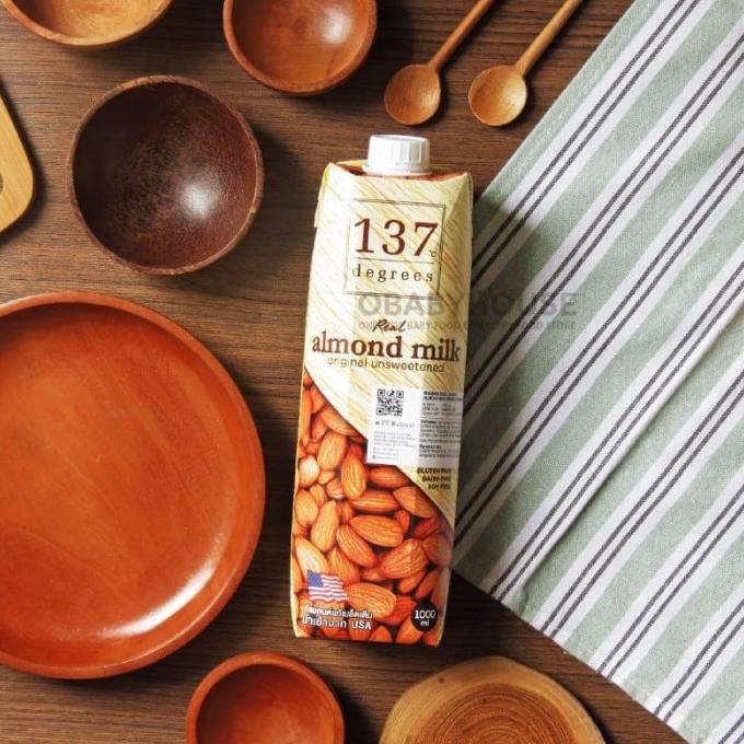 

(BISA COD) 137 Degrees Almond Milk Unsweetened 1 L TERUJI Kode 842