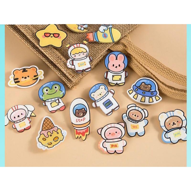 PIN ACRYLIC IMPORT KARAKTER ANAK COWOK/BROS ANAK LAKI LAKI/PIN ACRYLIC UNTUK TAS ANAK COWOK/PIN ASTRONOT UNTUK ANAK LAKI LAKI/PIN ACRYLIC MURAH