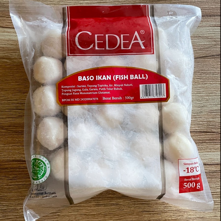 Jual Cedea Baso Ikan Besar 500gr Bakso Ikan Shopee Indonesia