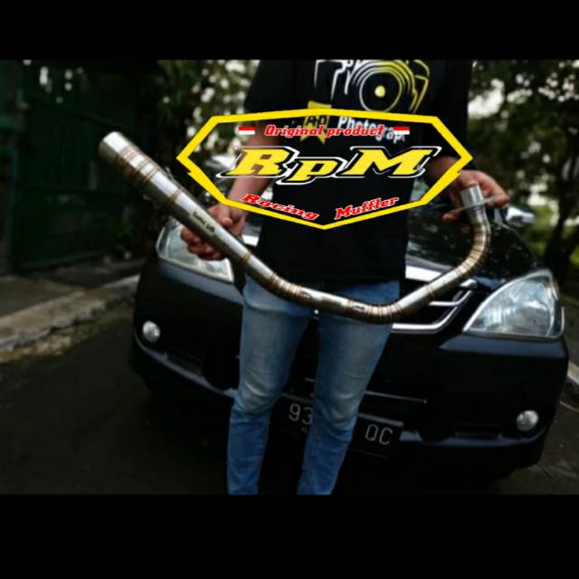 Leher Knalpot Racing SONIC 150R Road Race - Underbone