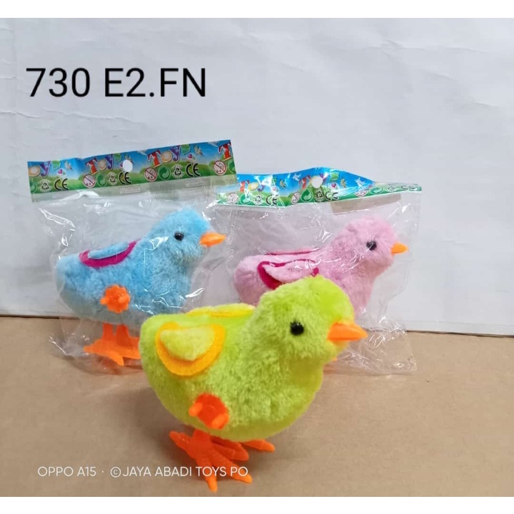 730 - Mainan Ayam Putar Kunci Betina Warna 730