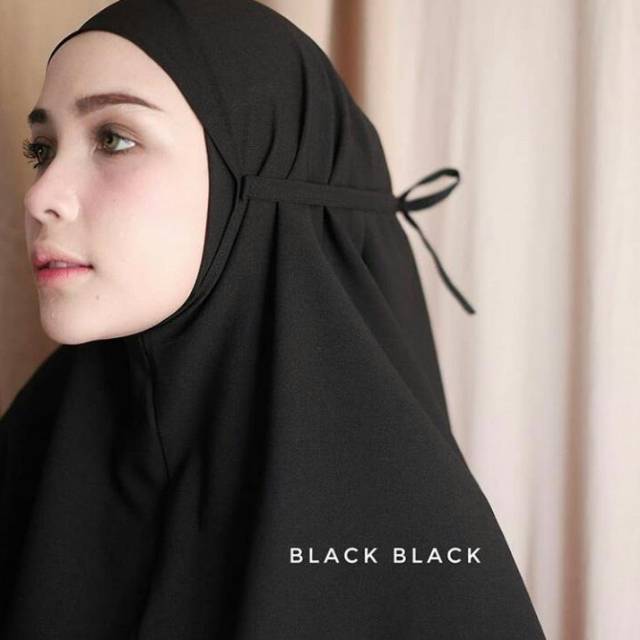 HIJAB BERGO MARYAM INSTAN TALI/JILBAB FATIMA/AISYAH BERGO NON PET