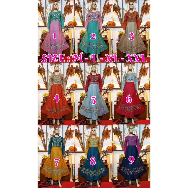 Gamis Bordir Original by Pandora