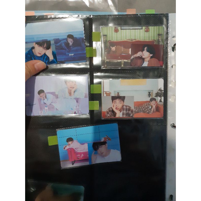 Photocard BTS BE essential dan deluxe, Namjoon Seokjin Suga Jhope Taehyung
