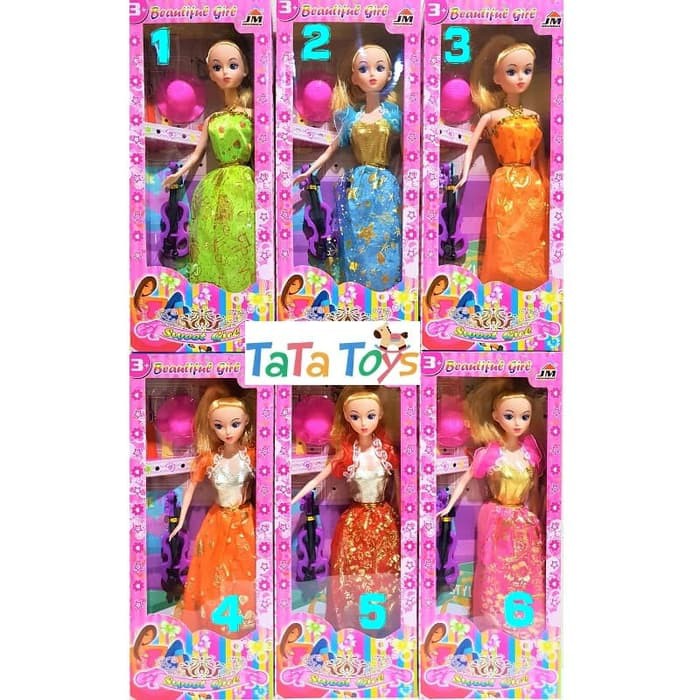 Mainan Boneka Barbie Biola Sweet Girl - Beautiful Violin Girl