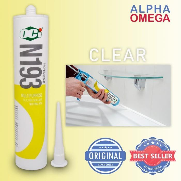 

OCI N-193 SILICONE SEALANT POLY - LEM TABUNG PEREKAT PERMUKAAN LOGA