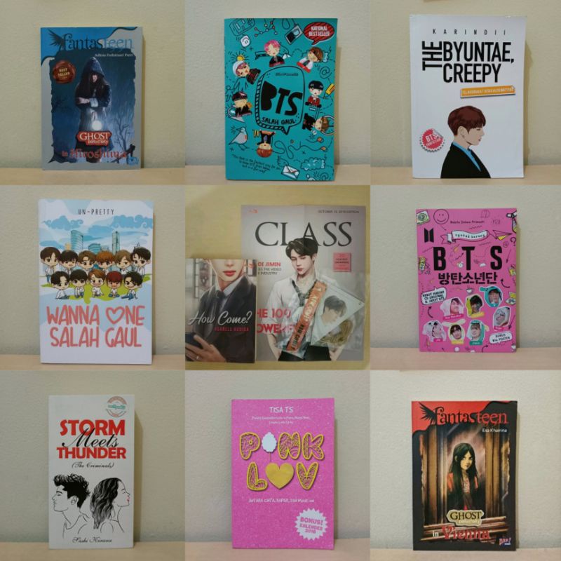 Preloved Novel Buku How Come | Housemate | Bendera setengah tiang | mechanics | One | Everything Eve