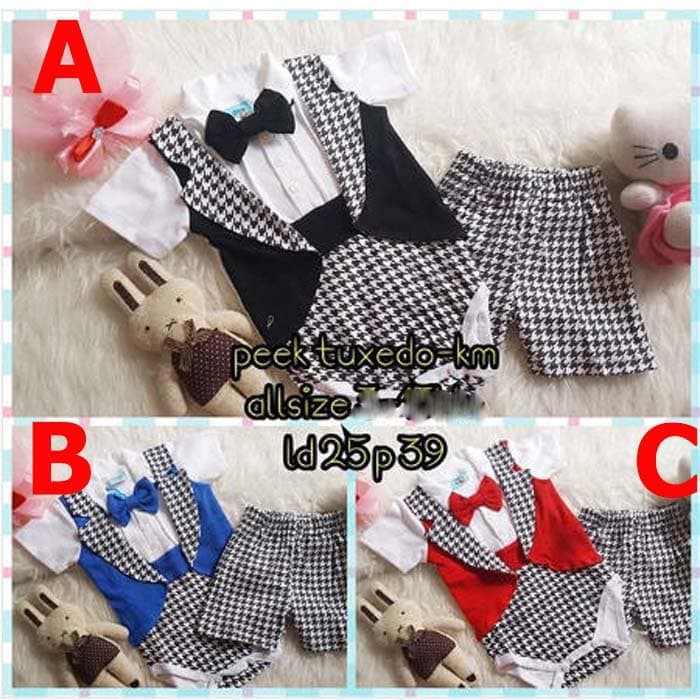Jumper Bayi Baju Bayi Laki Laki Lucu Baju Pesta Bayi
