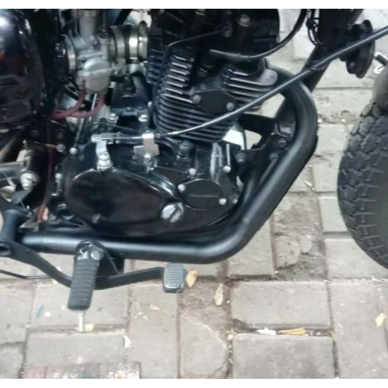 Leher Header Kenalpot Knalpot Kawasaki W175